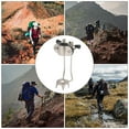 thumbnail image 3 of Miangastore Bâton de Crampon à Griffes Marche Bâton de Randonnée Embouts de Canne Escalade Extérieure, 3 of 8