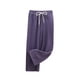 thumbnail image 1 of Odeerbi 2-14 Años Niños Niñas Verano Seda Hielo Pantalones Pierna Ancha Primavera Casual Suave Transpirable Dormir Pantalones, 1 of 6