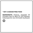 thumbnail image 3 of Utz No Salt Added Original Potato Chips, 3-Pack 7.75 oz. Family Size Bags, 3 of 4