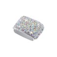 thumbnail image 1 of Clip para gafas de sol de coche Unique Bargains, clip de almacenamiento protector universal para gafas, aleación de aluminio, arcilla polimérica, strass, multicolor 0.98"x0.67" 1 Pc, 1 of 1