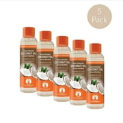 GuruNanda Aromatherapy 100% Pure Fractionated Coconut Oil, 5 Pack