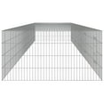 thumbnail image 3 of vidaXL 5-Panel Rabbit Cage 541x109x54 cm Galvanised Iron, 3 of 4