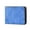 3626-Blue, variant on Men's Short PU Leather Wallet with Multiple Card Slots Ultra-Thin Mini Wallet for Credit Card Holders
