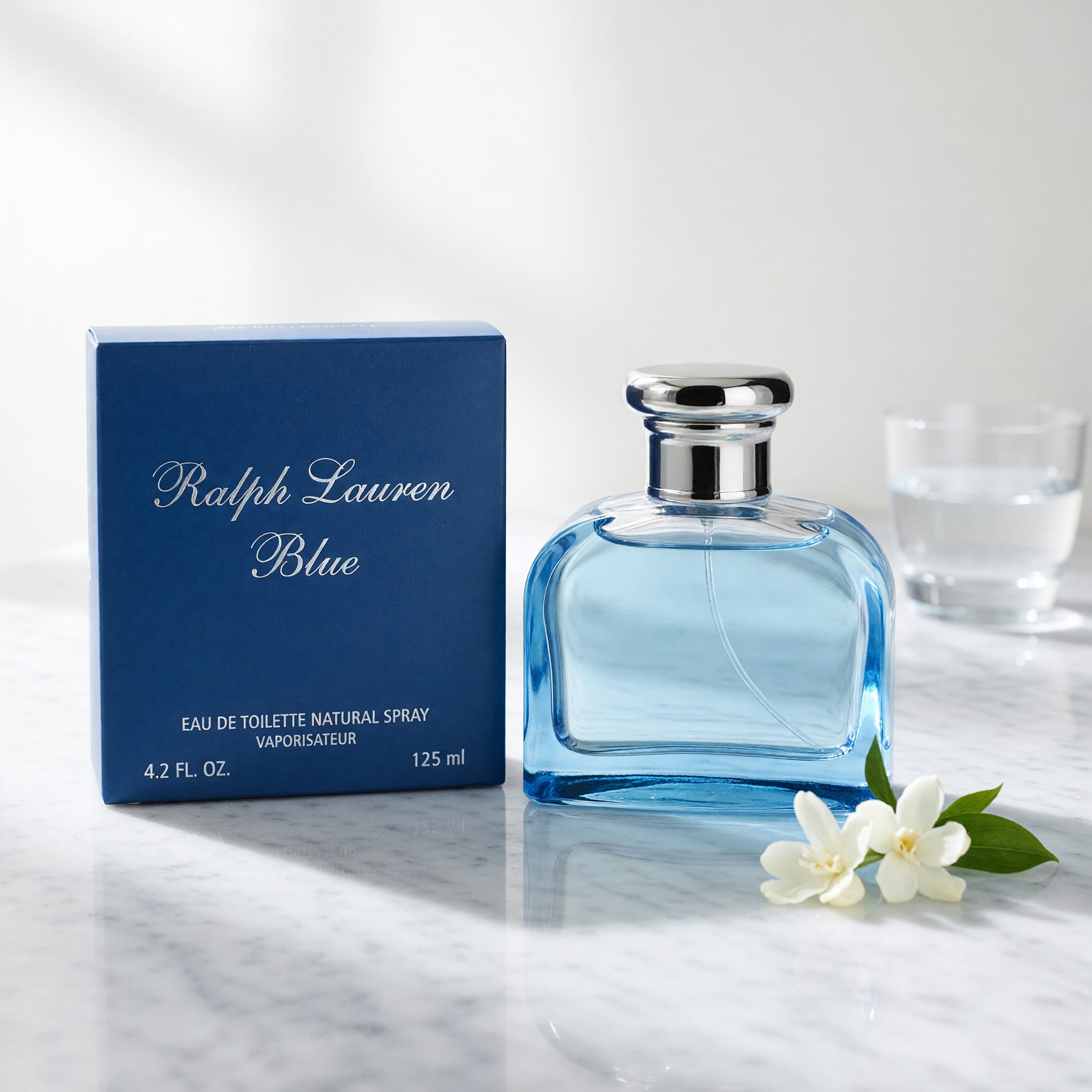 【新品未開封】RALPH LAUREN＊BLUE EdT 125ml Ralph Lauren Polo Blue Eau De Toilette Spray, Fresh Scent, 4.2 Oz