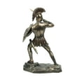 thumbnail image 3 of Veronese Design 9 1/4 Inch Greek Hero Hector of Troy Battle Stance Cold Cast Resin Bronze Finish Statue Home Decor, 3 of 4