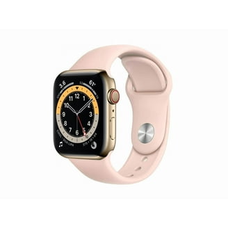 Apple Watch Series 5 GPS, Cellular, 40mm Gold Aluminum Case, Pink