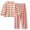 W1-Pink, variant on GBSYEWXS Casual Teen Girls Outfits Sets Crew Neck Long Sleeve Striped Print Sweater Pant Loungewear Outfit Set Black Size 5-6 Years