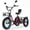Wine Red, variant on MOONCOOL FT1 Folding Electric Tricycle for Adults,48V 14.5Ah UL2849 (By SGS) Removable battery, 500W Motor,7-Speed,20" x 4.0" Fat Tire 3 Wheel Off-Road Electric Bike W/ Differential Gear,60 miles