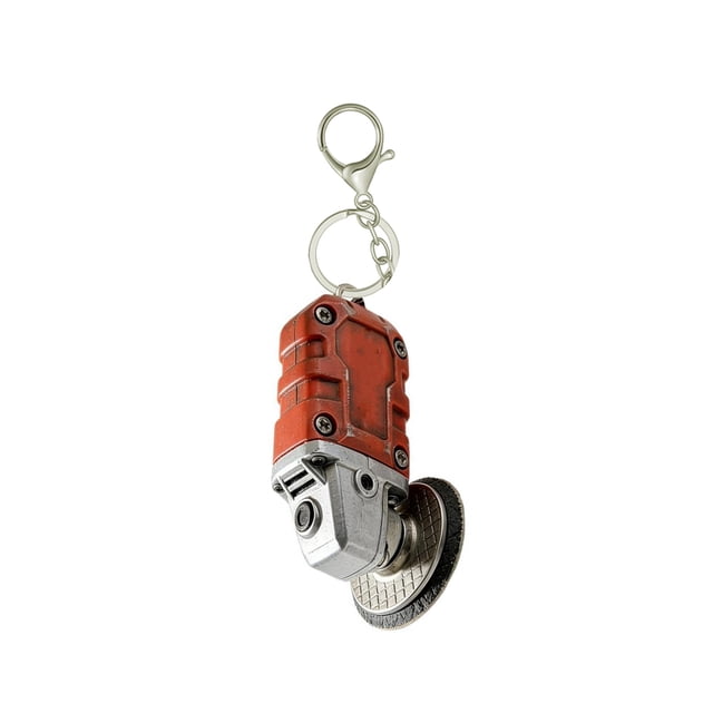 Mini molinillo con colgante de llavero, accesorio con superficie de molienda realista, para mochila, bolso y monedero.