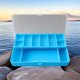 thumbnail image 2 of Cajas Organizador Herramientas Pesca Caja Almacenamiento Acaba Portátil Recipiente Cebo Doble para Accesorios, 2 of 8