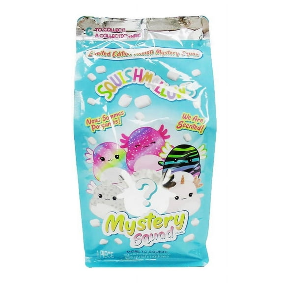 Squishmallow Kellytoy Scented Mystery Squad Bag 8” Plush (Series 2)