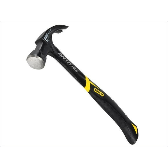 STANLEY - FatMax® AntiVibe All Steel Curved Claw Hammer 450g (16oz)