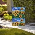 thumbnail image 4 of Easygdp Landscape With Sunflowers Garden Flag Yard Flag Welcome Flag, Double-Sided, Weather Resistant for Outdoor Decor - 28"x40", 4 of 9