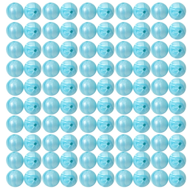 100 cuentas de silicona, cuentas de pulsera de collar DIY para joyería de conjunto artesanal, cuentas de silicona coloridas de 12 mm cuentas redondas surtidas a granel