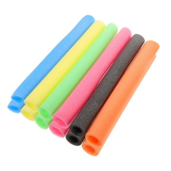 HOMOBABE Trampoline Replacement Pad 12Pcs Foam Tubes for Poles in Assorted Color 16.1x1.6x1.6in