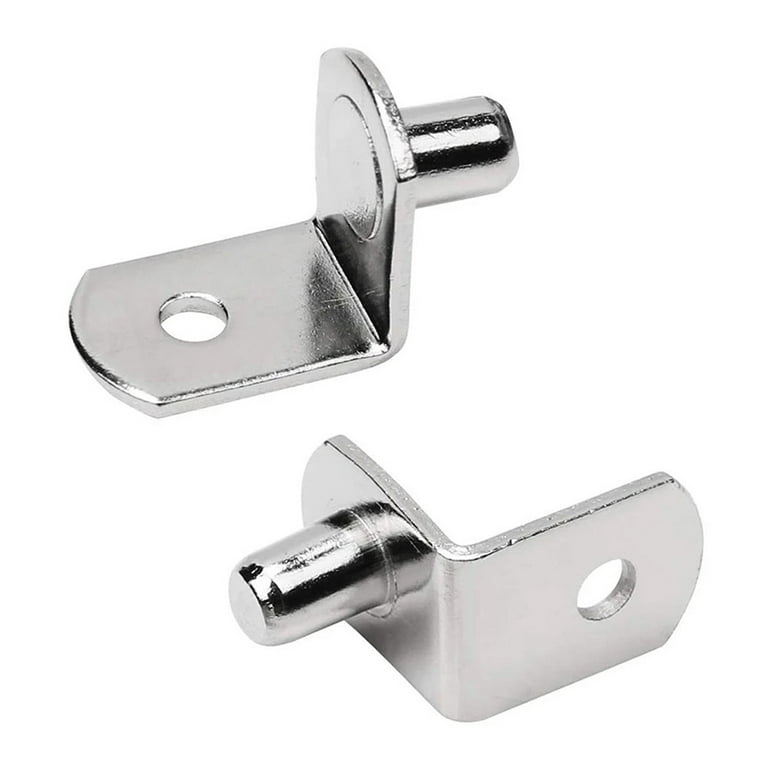 20Pcs Shelf Support Studs Pegs Pins Plugs 5mm L-Shaped Cabinet Kitchen  Brackets 