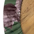 thumbnail image 5 of Ambesonne Peony Fitted Round Tablecloth, Nostalgic Flowers Garden Art, 45"- 56" Diameter, Fern Green and Mauve Taupe, 5 of 5