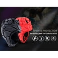 thumbnail image 3 of Rugby Helmet Youth Adults Padded Soft Shell Headgear Protective Head Guard for Rugby, 3 of 9
