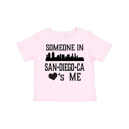 

Inktastic San Diego California Someone Loves Me Skyline Gift Toddler Boy or Toddler Girl T-Shirt