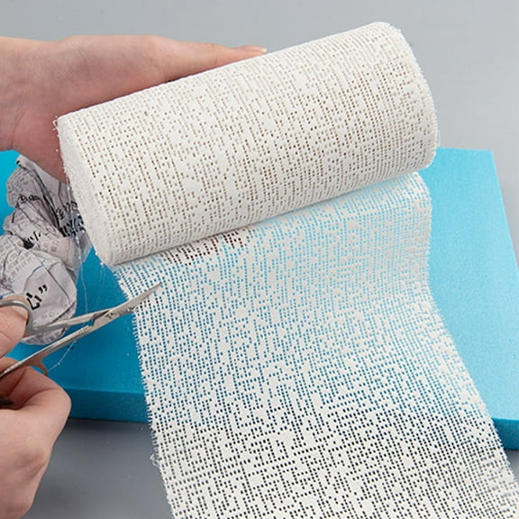 Topbathy Mountain Forming Cloth White Gypsum Material for Model Train Scenery Crafts