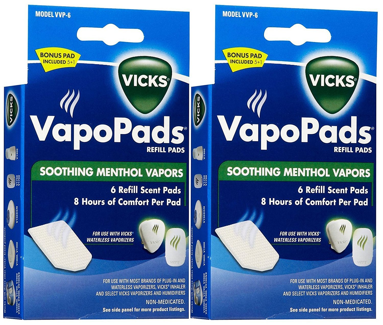 Vicks VapoPads Soothing Vapors Replacement Pad 2 pk