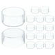 thumbnail image 1 of Uxcell 16 Pcs Protectores de Suelo de Silicona para Patas de Silla 60 mm/2.35" Redondos Tapas Antideslizantes para Patas de Silla para Pisos de Madera Reducir Ruido y Rasguños, Transparente, 1 of 6