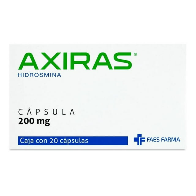Axiras 20 cápsulas 200 mg