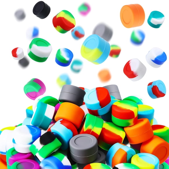 Recipientes de cera de silicona Outus 300 unidades, 2 ml, antiadherentes