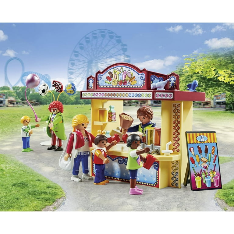 PLAYMOBIL, Fun Fair Amusement Park, #71452, Multicolor - Walmart.com