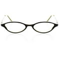 thumbnail image 4 of Womens Optical Eyewear - Oval Shape, Plastic Full Rim, Black Honey, 4 of 4