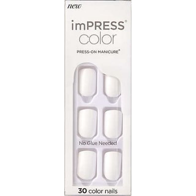 KISS Uñas Postizas ImPRESS Color Nails Press-On Frosting KISS Impress Color