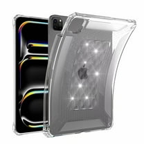 Dteck Case for iPad Pro 11 Inch (2022/2021/2020/2018), Built-in Pencil Holder Shockproof Impact Resistant Flexible Transparent Clear TPU Protective Shell,Clear