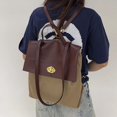 thumbnail image 4 of Mochila estilo preppy, bolsos de diseñador de lujo para mujer, novedad de 2023, en lona de PU, bolso de mano con asa superior, bolsos de hombro medianos vintage, 4 of 4