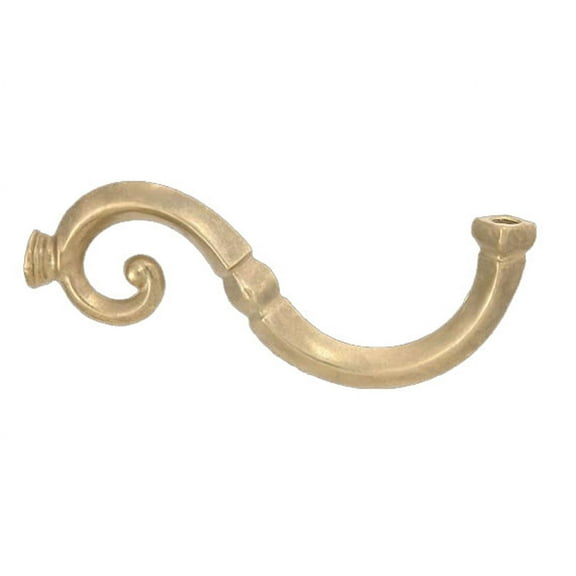 B&P Lamp® 7 1/2" X 2 7/8" Die Cast Brass Lamp Or Fixture Arm
