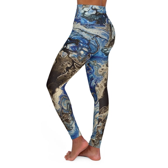 Cozy Waters High Waisted Yoga Leggings