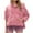 Pink, variant on Zpanxa Womens Winter Coats Quilted Jacket Pullover Warm Snow Jacket Lightweight Long Sleeve Hooded Coats with Pockets