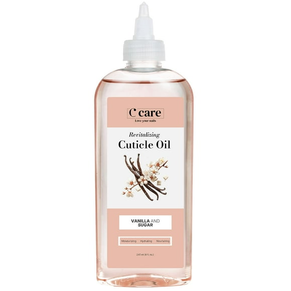 Aceite para cutículas C CARE Azúcar de vainilla 240 ml Hidratante