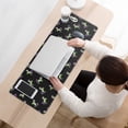 thumbnail image 3 of Long Mouse Pads for Desk,Black Cartoon Unicorn Pattern Desk Mats on Top Of Desks, Desk Mouse Pad Extra Large with 3mm Non-Slip Base and Stitched Edge for Gaming,Office,Work,Home 31.5"x11.8", 3 of 6