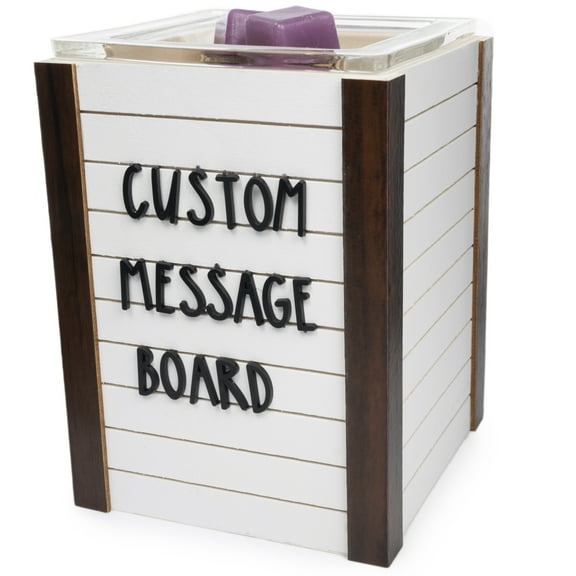 Better Homes & Gardens Letterboard Full Size Wax Warmer with Personalization Characters