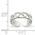 thumbnail image 2 of 925 Sterling Silver Toe Ring, 2 of 5