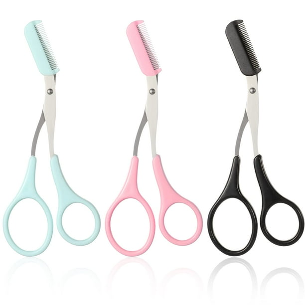 Tijeras recortadoras de cejas Mudder, tijeras para dar forma a las cejas