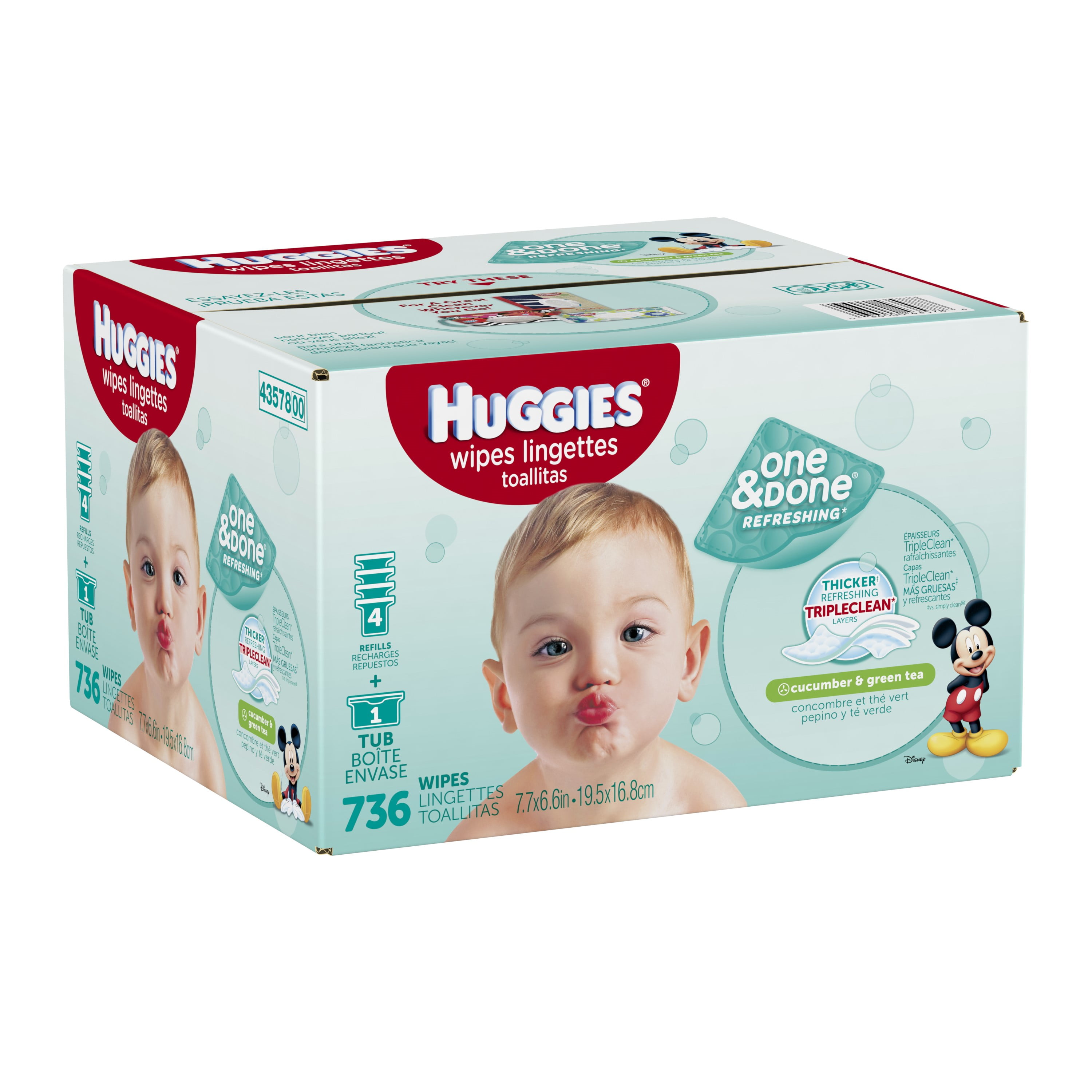 huggies one and done wipes walmart