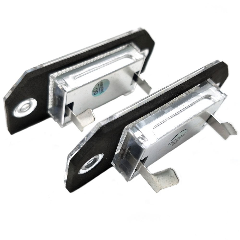 Nikauto 2Pcs 6500K LED License Plate Light 3528SMD Number Plate Light for Ford Focus C-MAX 2003 Ford Focus MK2 2003-2008