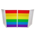 thumbnail image 1 of Cubiertas Scrims ProX XF-SRNBW Arcoíris LGBTQ para Fachadas de DJ, 1 of 1