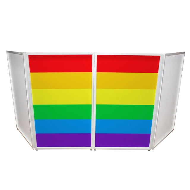 Cubiertas Scrims ProX XF-SRNBW Arcoíris LGBTQ para Fachadas de DJ
