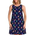 thumbnail image 1 of Disketp Sea Jellyfish para Vestido sin Mangas para Mujeres, Vestidos de Verano para Mujeres, Casual y Holgado para la Playa, 1 of 7