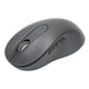 thumbnail image 3 of Ratón inalámbrico negro con receptor BT o USB, clic silencioso, DPI ajustable, ratón de oficina con batería para la familia, la escuela y la oficina, 3 of 14