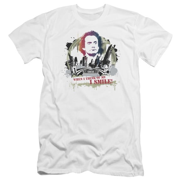 Taxi - Smiling Jim - Premium Slim Fit Short Sleeve Shirt - Small