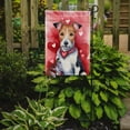 thumbnail image 2 of Fox Terrier My Valentine Garden Flag 11.25 in x 15.5 in, 2 of 5