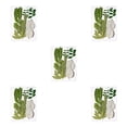 thumbnail image 1 of Bearachild Plantas en relieve de hojas secas naturales Hojas prensadas Adorno de belleza Postal decorativa para el hogar Presenta Hoja verde 6 Type2 NO2, 1 of 6
